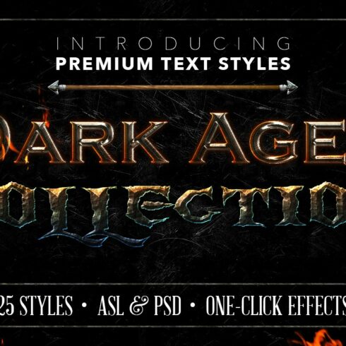 Dark Ages #2 - Text Stylescover image.
