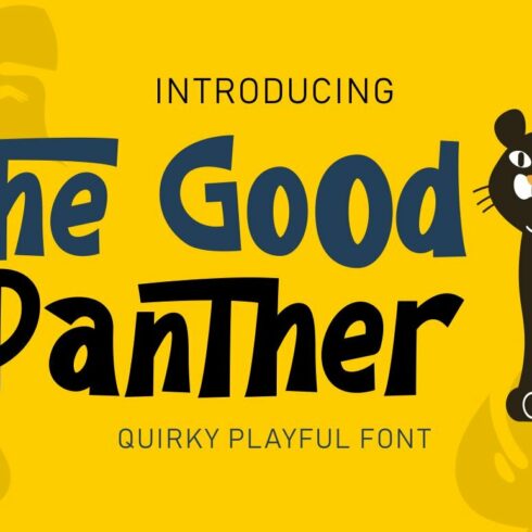 The Good Panther - Quirky Playful cover image.