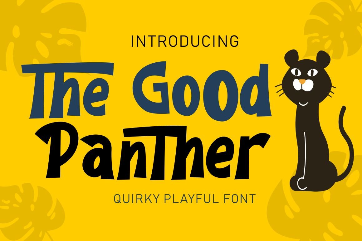 The Good Panther - Quirky Playful cover image.