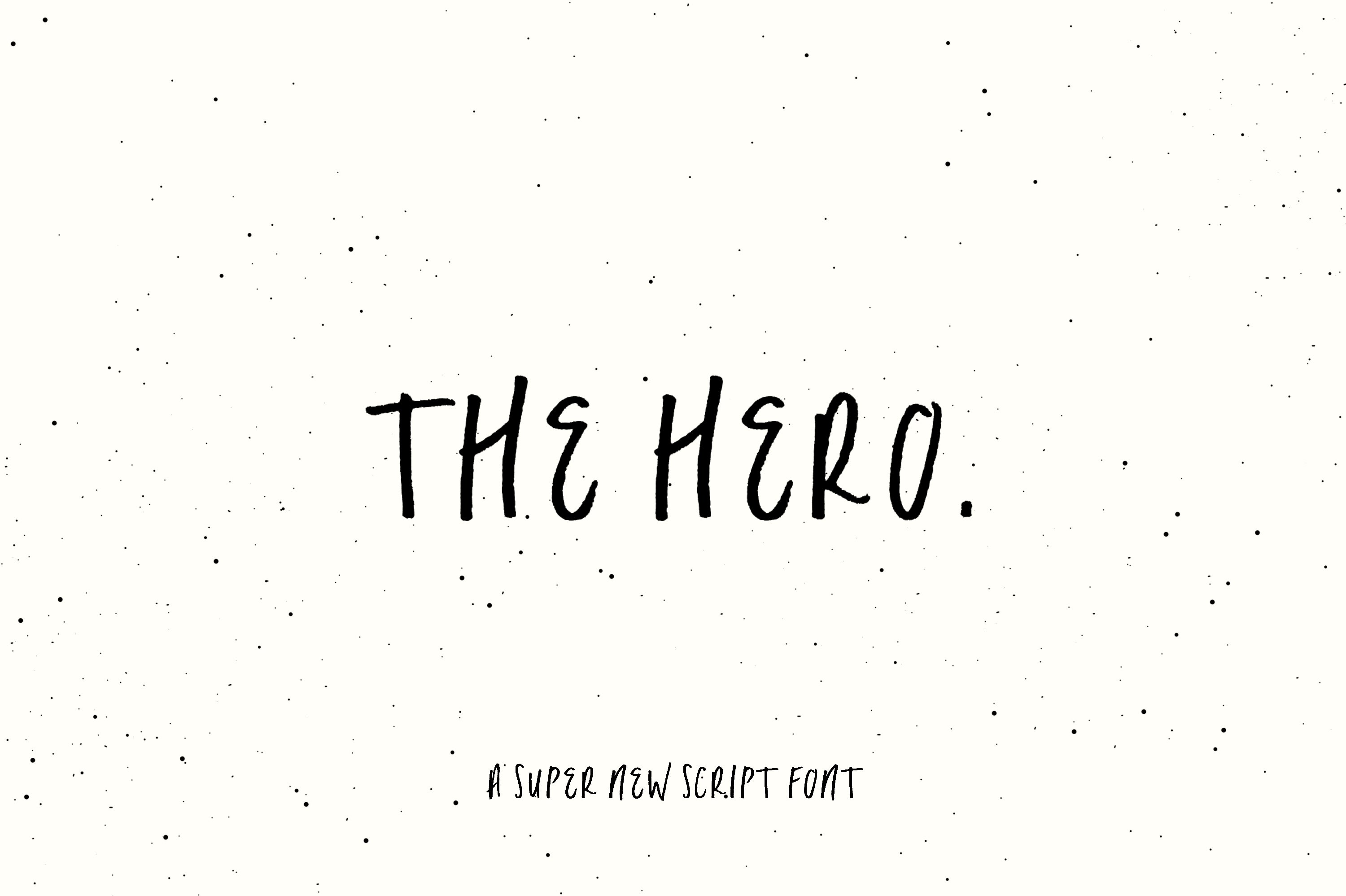 the hero font preview 1 1 740