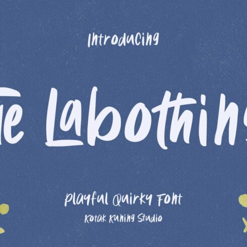 The Labothings - Cute Font cover image.