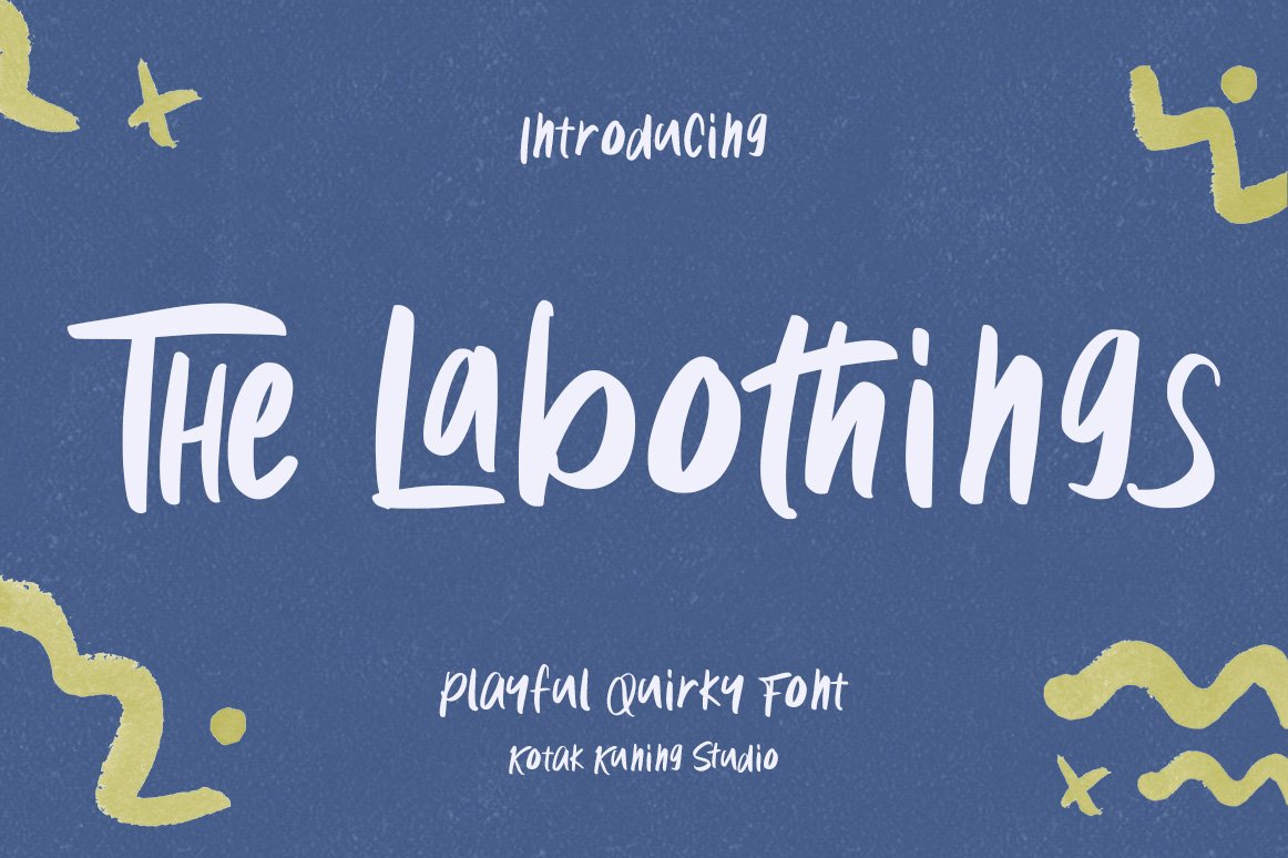 The Labothings - Cute Font cover image.