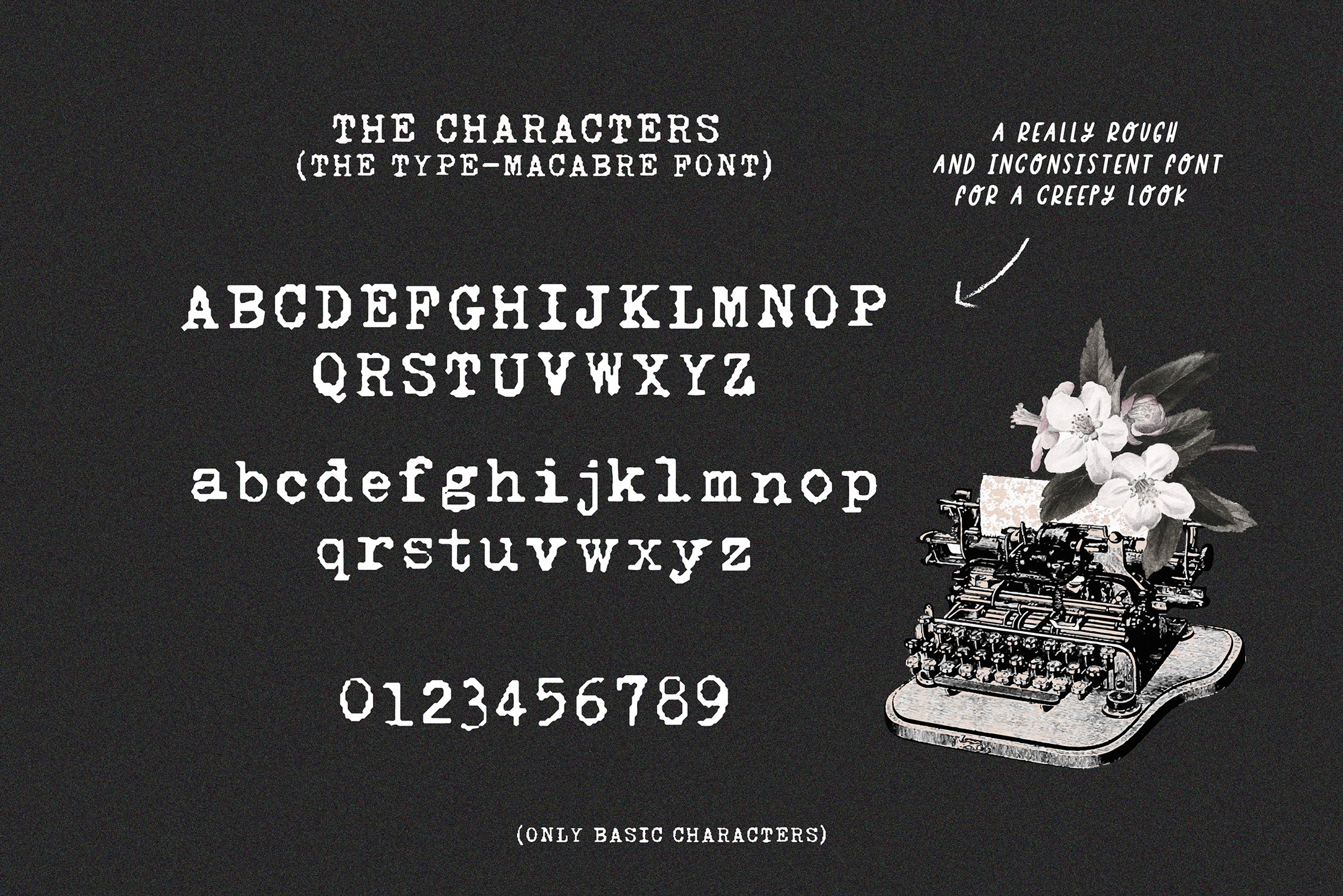the macabre type characters 663