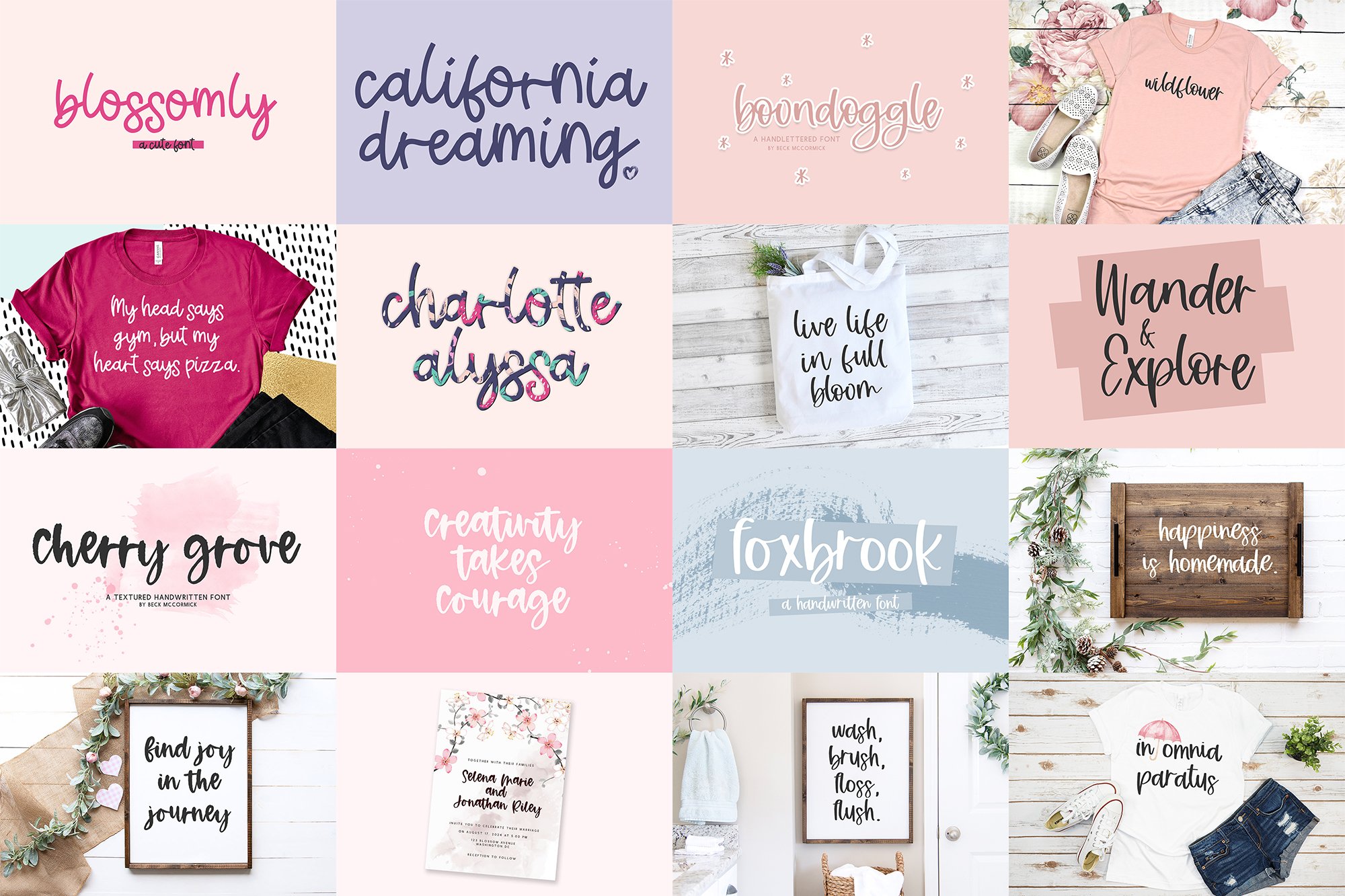 the planner font bundle 2 741