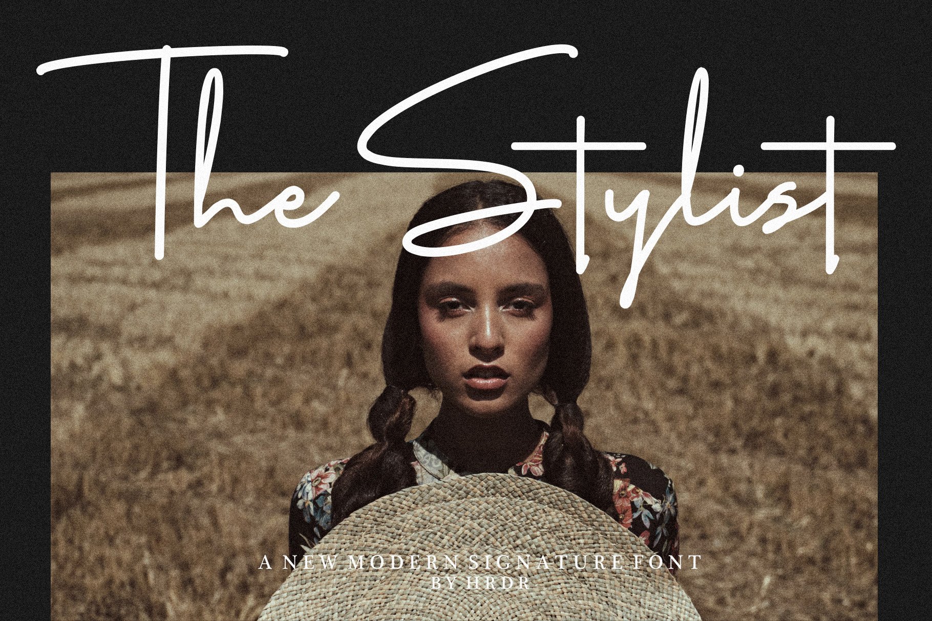 The Stylist - Modern Signature Font cover image.