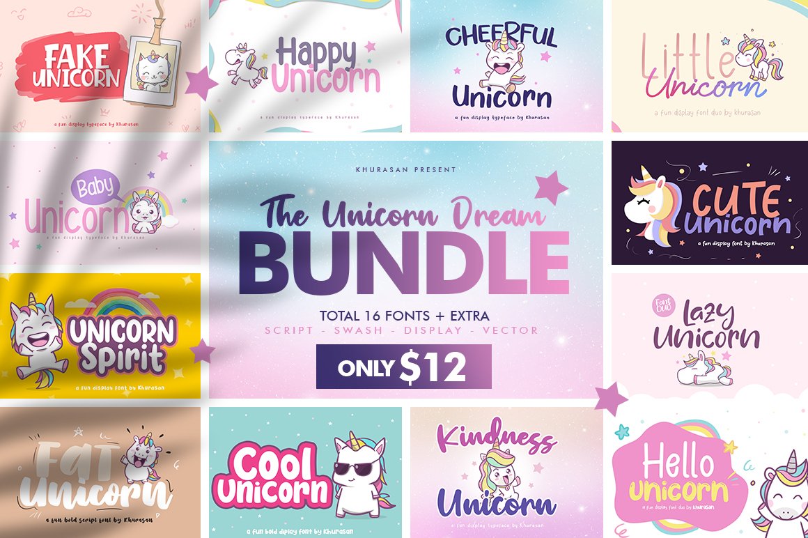 The Unicorn Dream Bundle cover image.