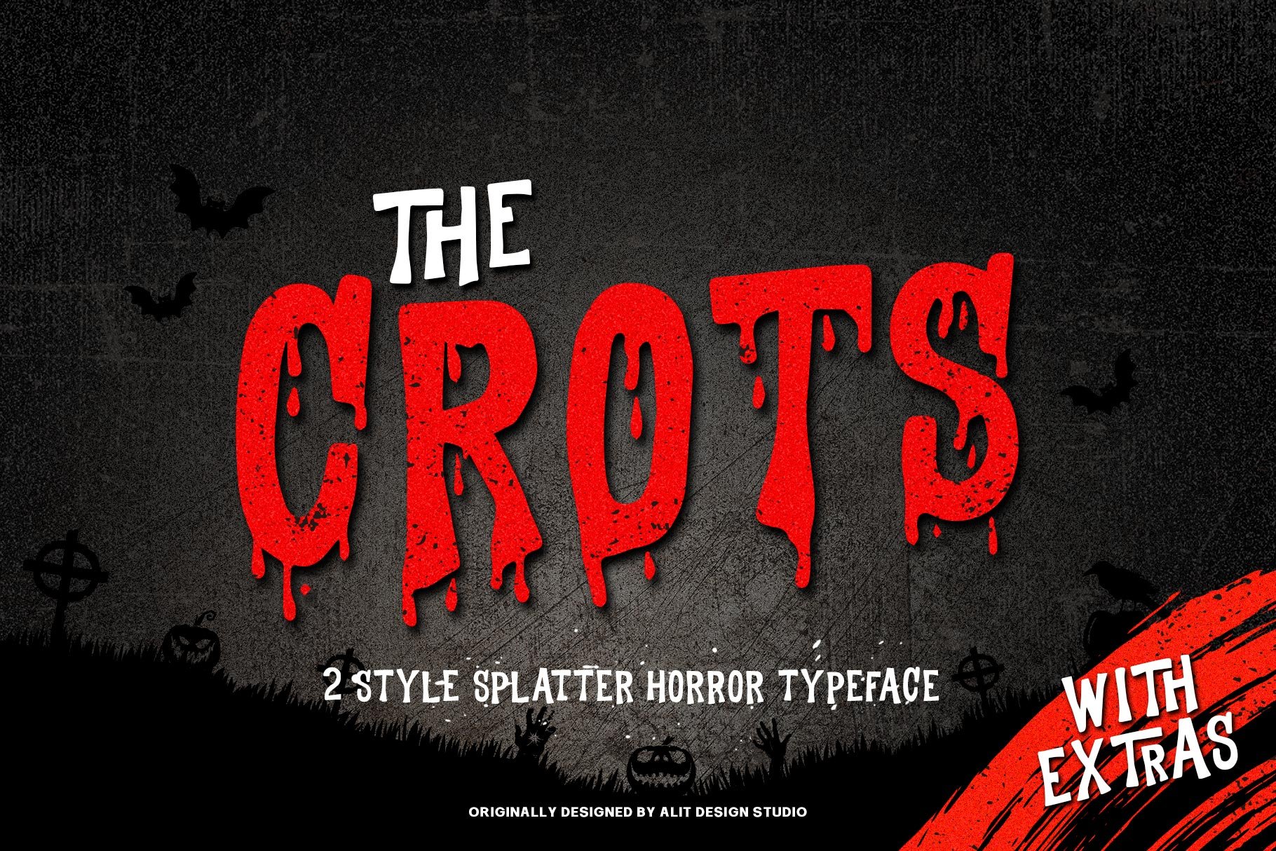 The Crots Typeface preview image.