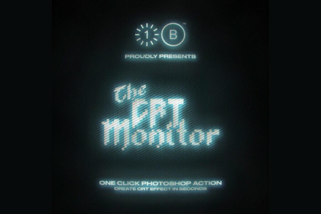 The CRT Monitor - One Click – MasterBundles
