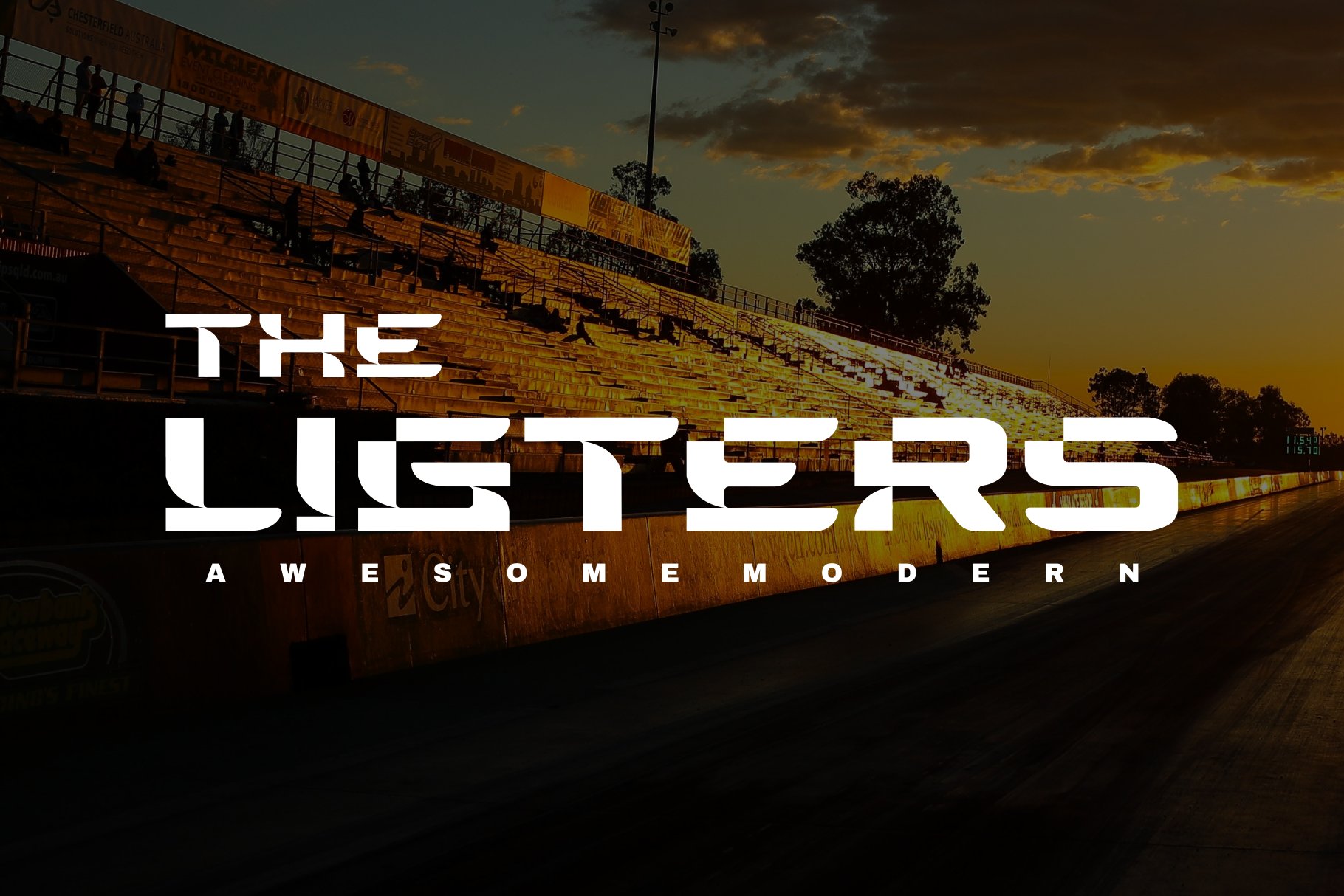 The Lighters - Modern Font cover image.