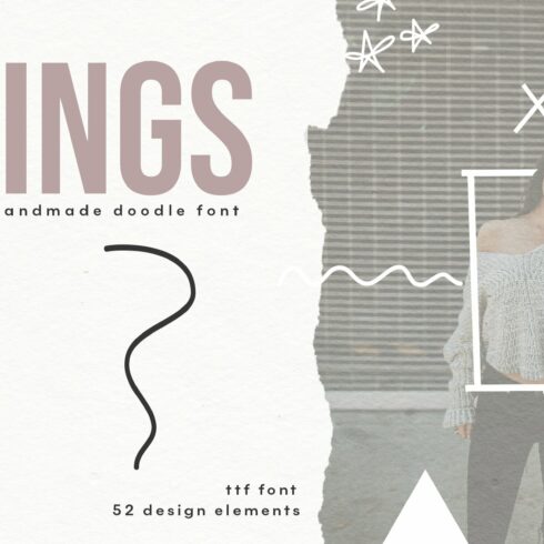 Things - A Doodle Font cover image.