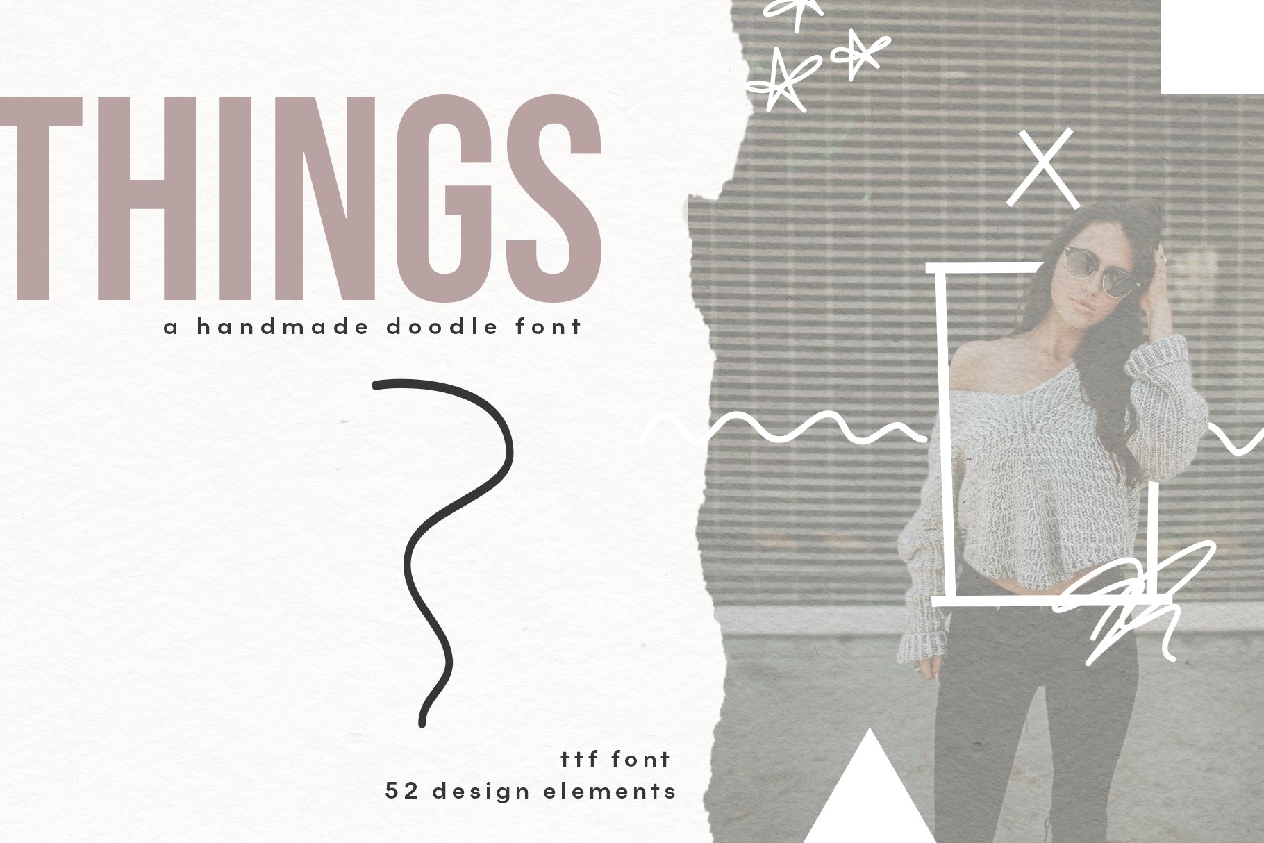 Things - A Doodle Font cover image.