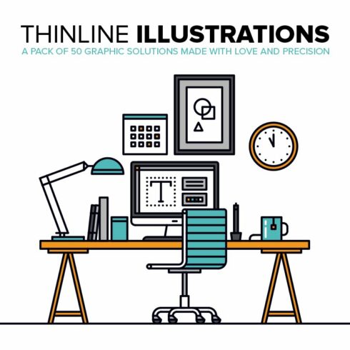 Thinline Illustrations Collection cover image.