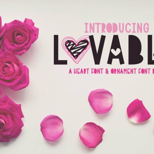 Lovable - Font Duo cover image.