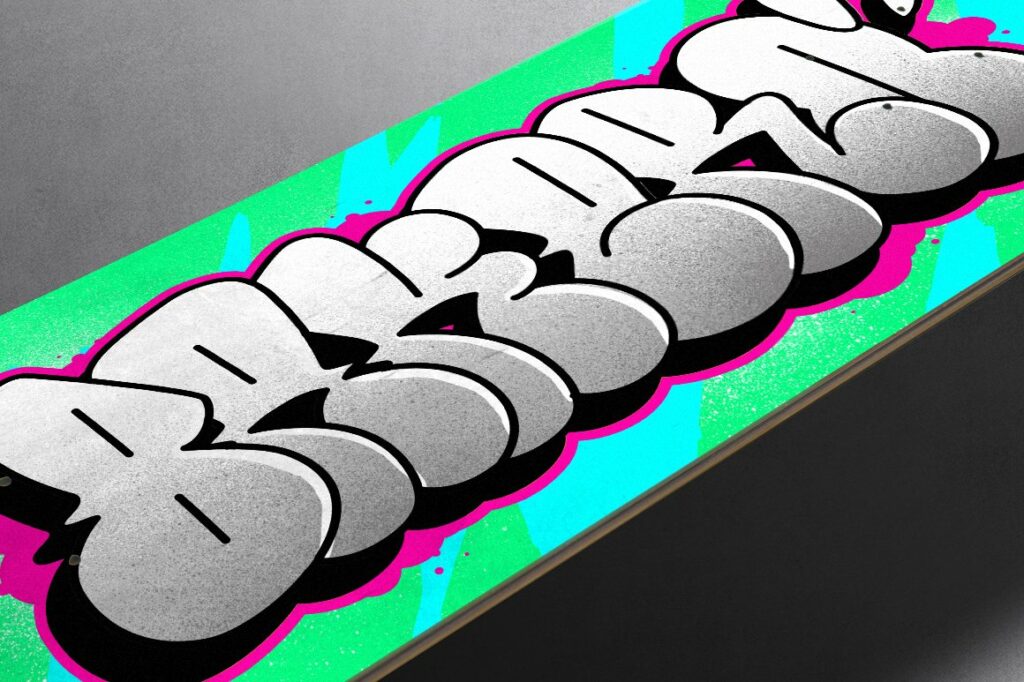 Graffiti Inspired Fonts Throws MasterBundles