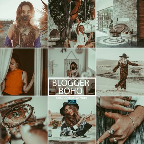 Boho Blogger Presetcover image.