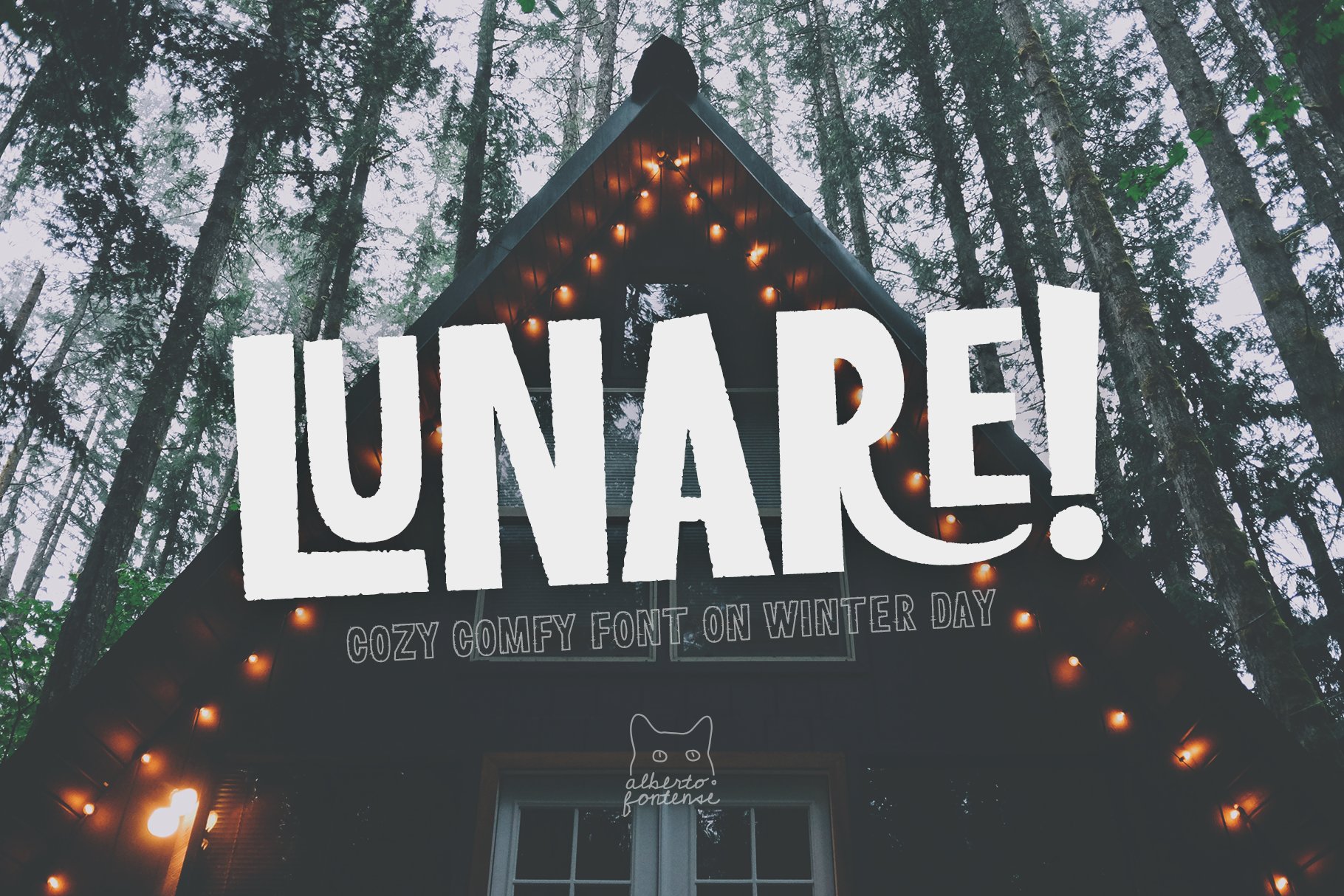 Lunare - Cozy Comfy Font cover image.