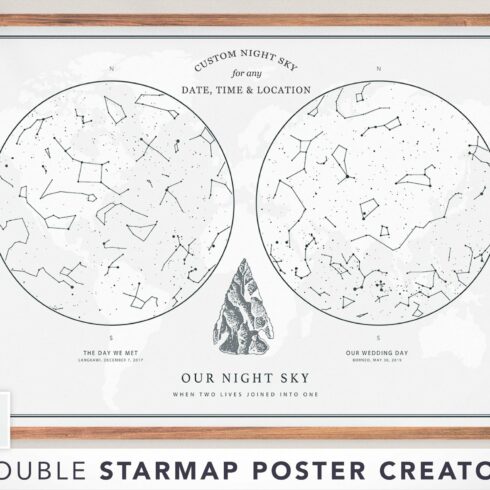 Starmap Poster Creator (Double Map)cover image.