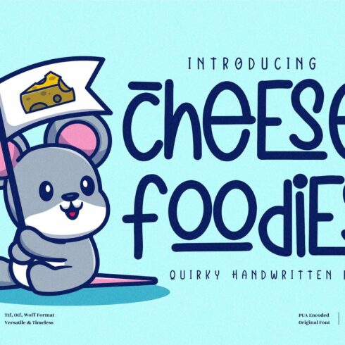 Cheese Foodies Quirky LS cover image.