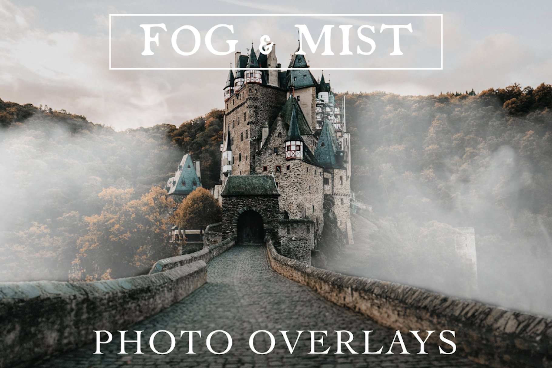 30 Real Fog & Mist Photo Overlayscover image.