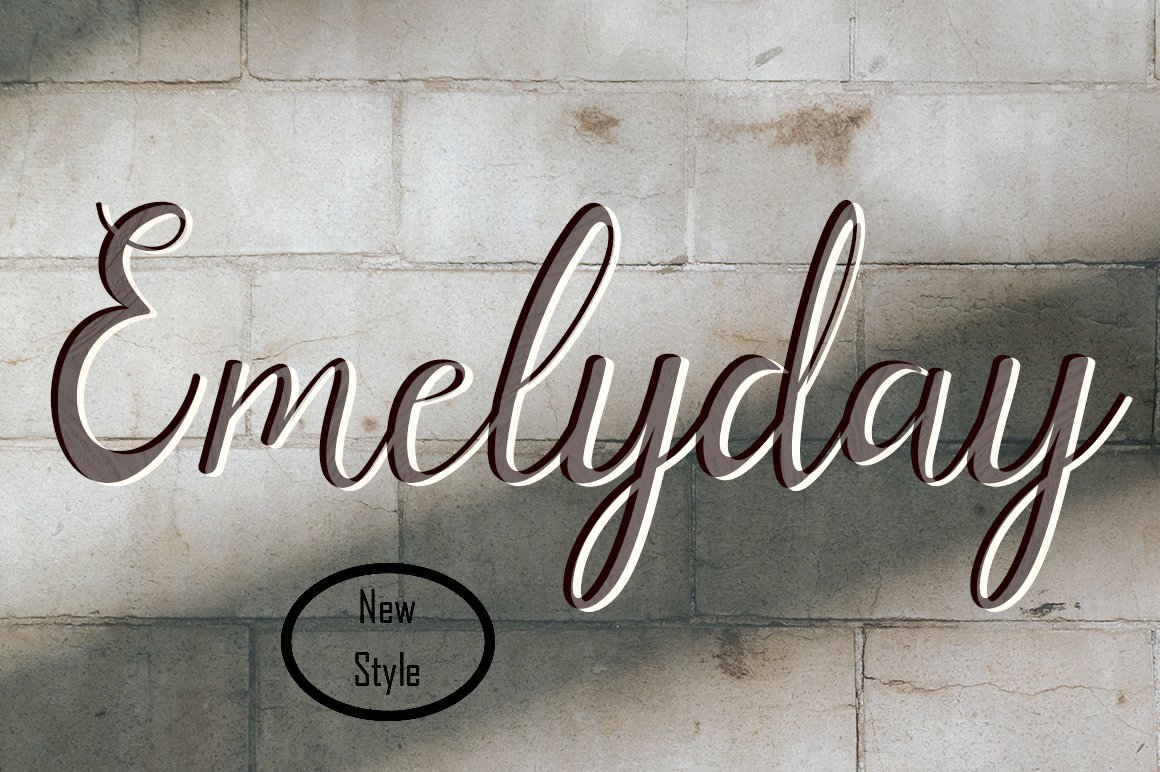 Ashadiya Script Font preview image.