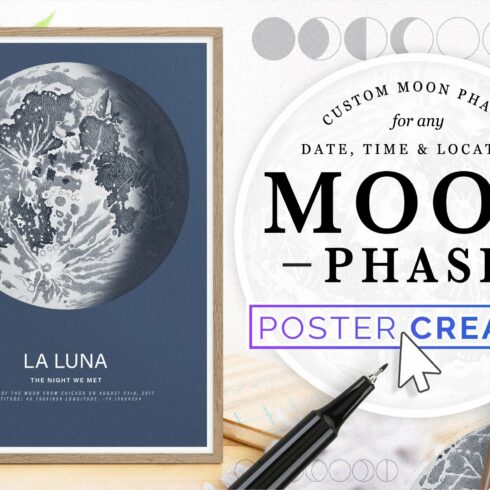 Lunar Phase Poster Creatorcover image.