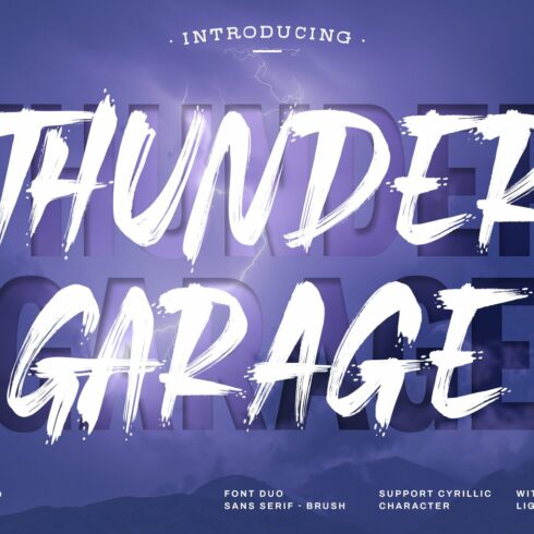 Thunder Garagecover image.