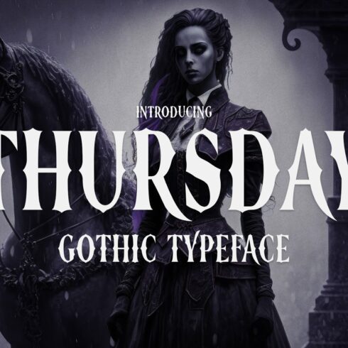 Thursday - Gothic Typefacecover image.