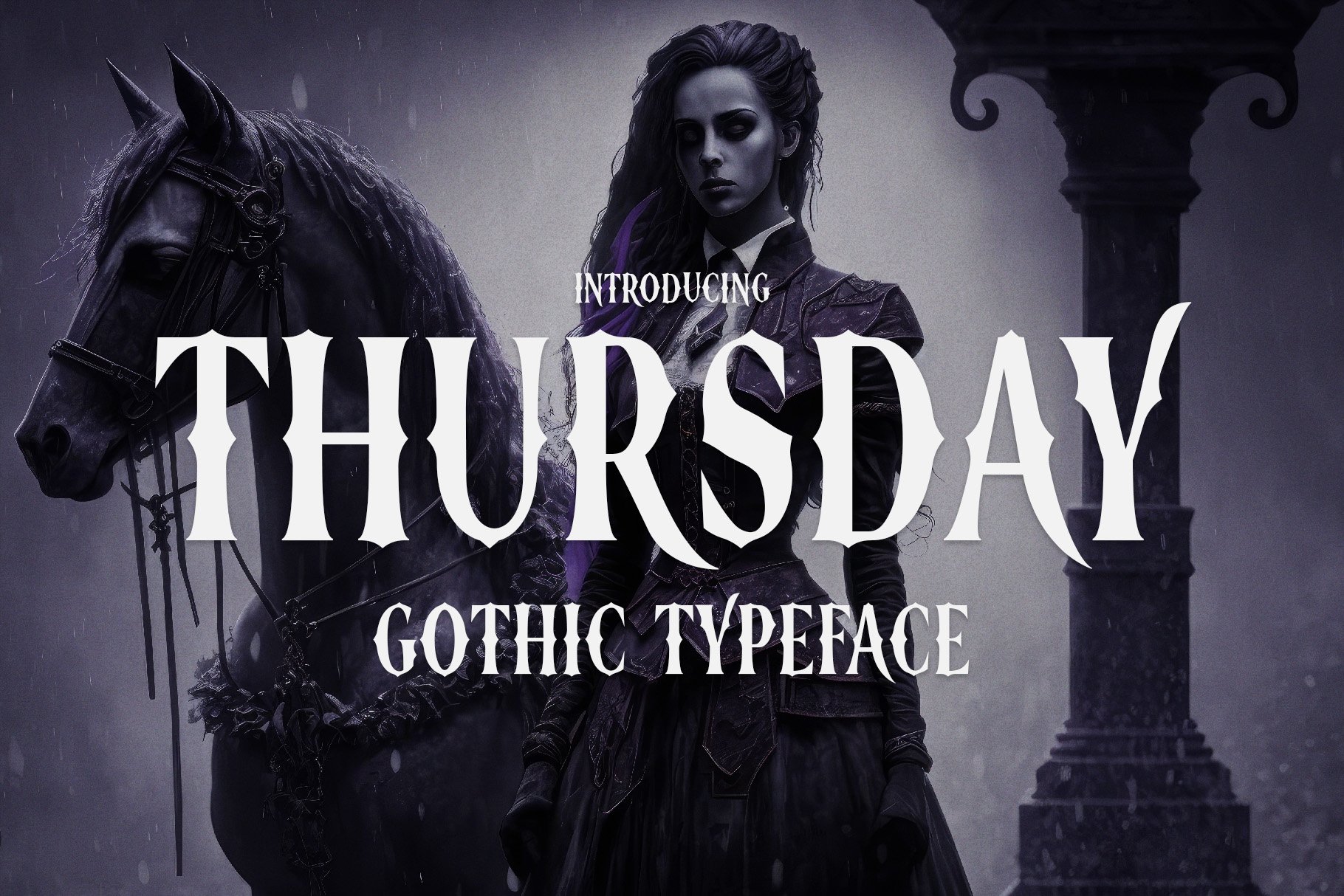 Thursday - Gothic Typefacecover image.