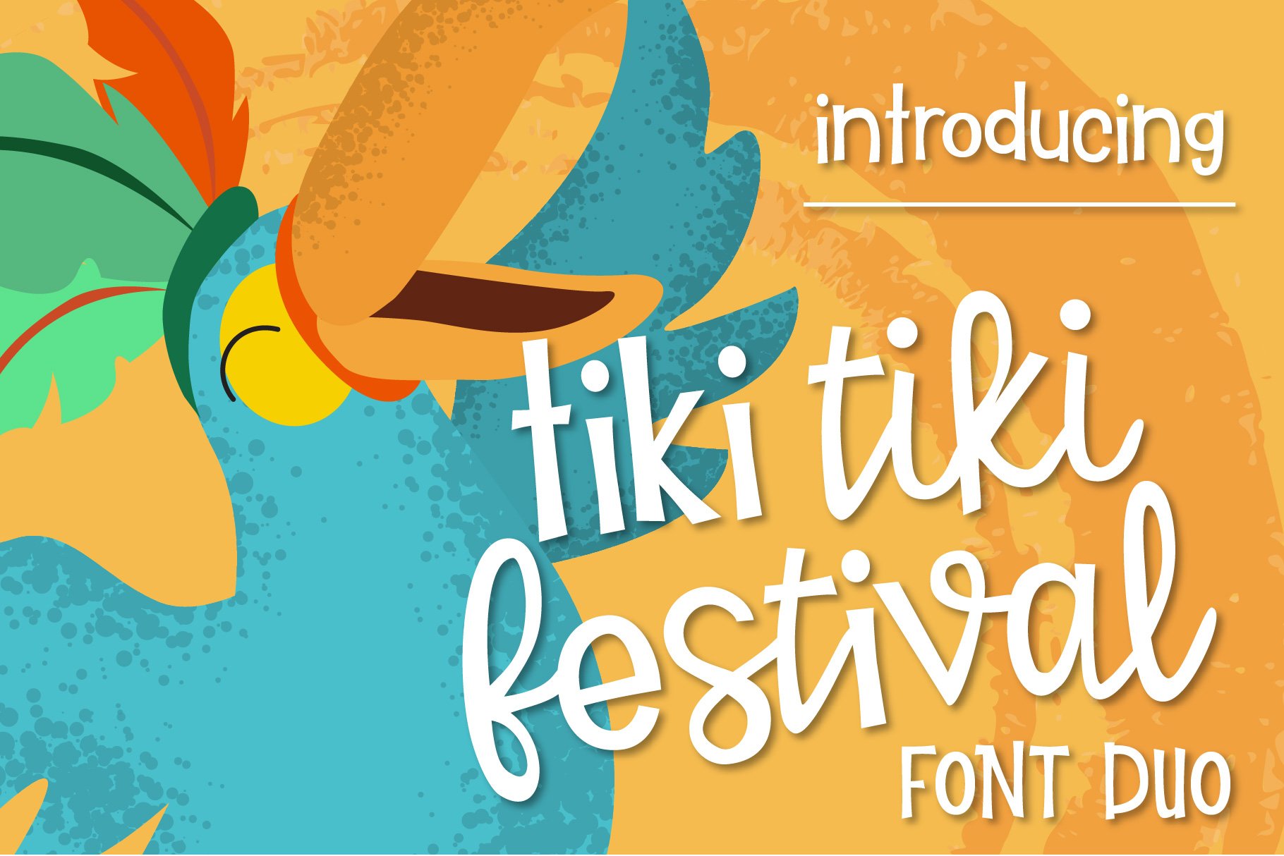 Tiki Tiki Festival Font Duo cover image.