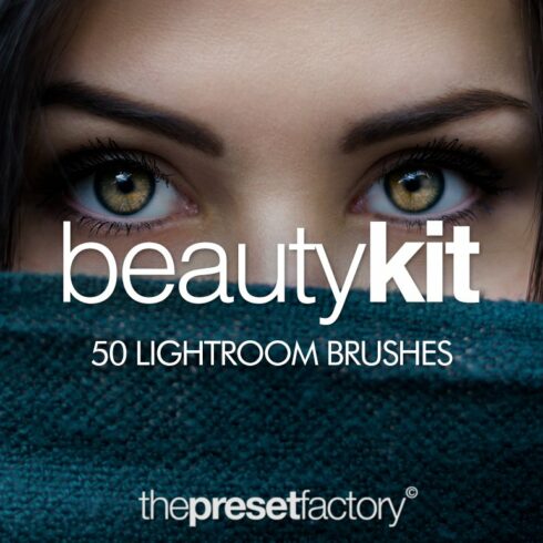 Beauty Kit - 50 Lightroom Brushescover image.