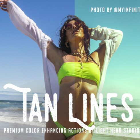 Tan Lines Photoshop Actioncover image.