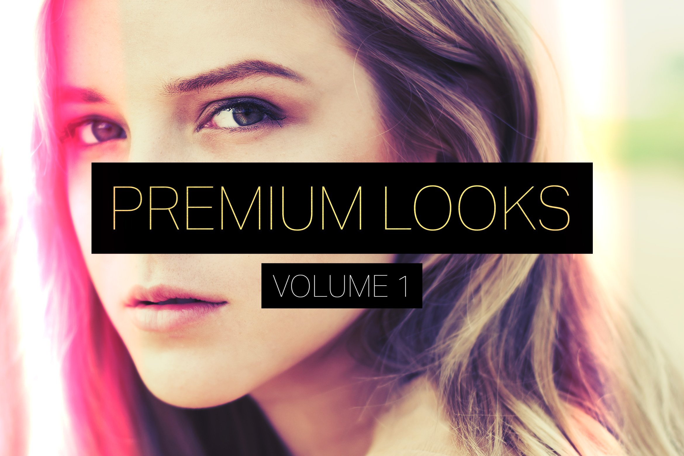 Premium Looks - 20 Photoshop Actionscover image.