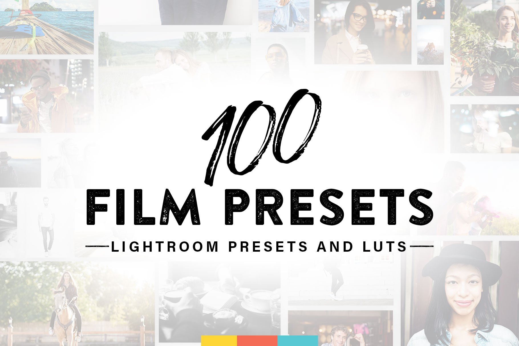 100 Film Lightroom Presets and LUTscover image.