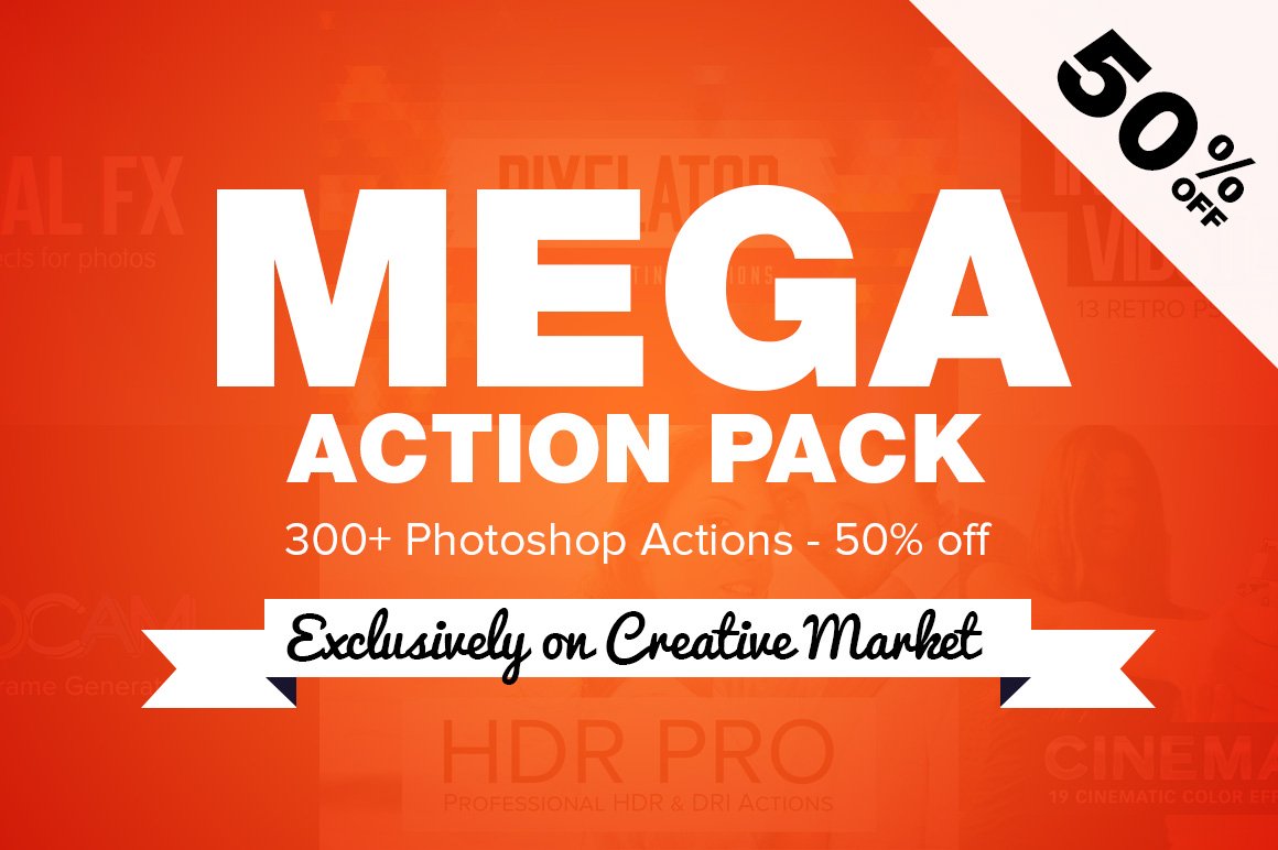 Mega 300+ Action Packcover image.