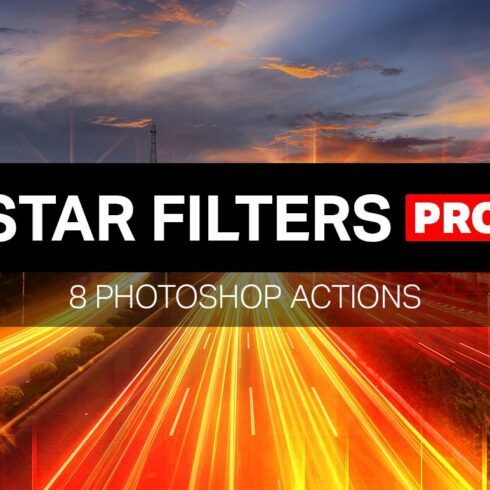 Star Filters Pro - 8 PS Actionscover image.