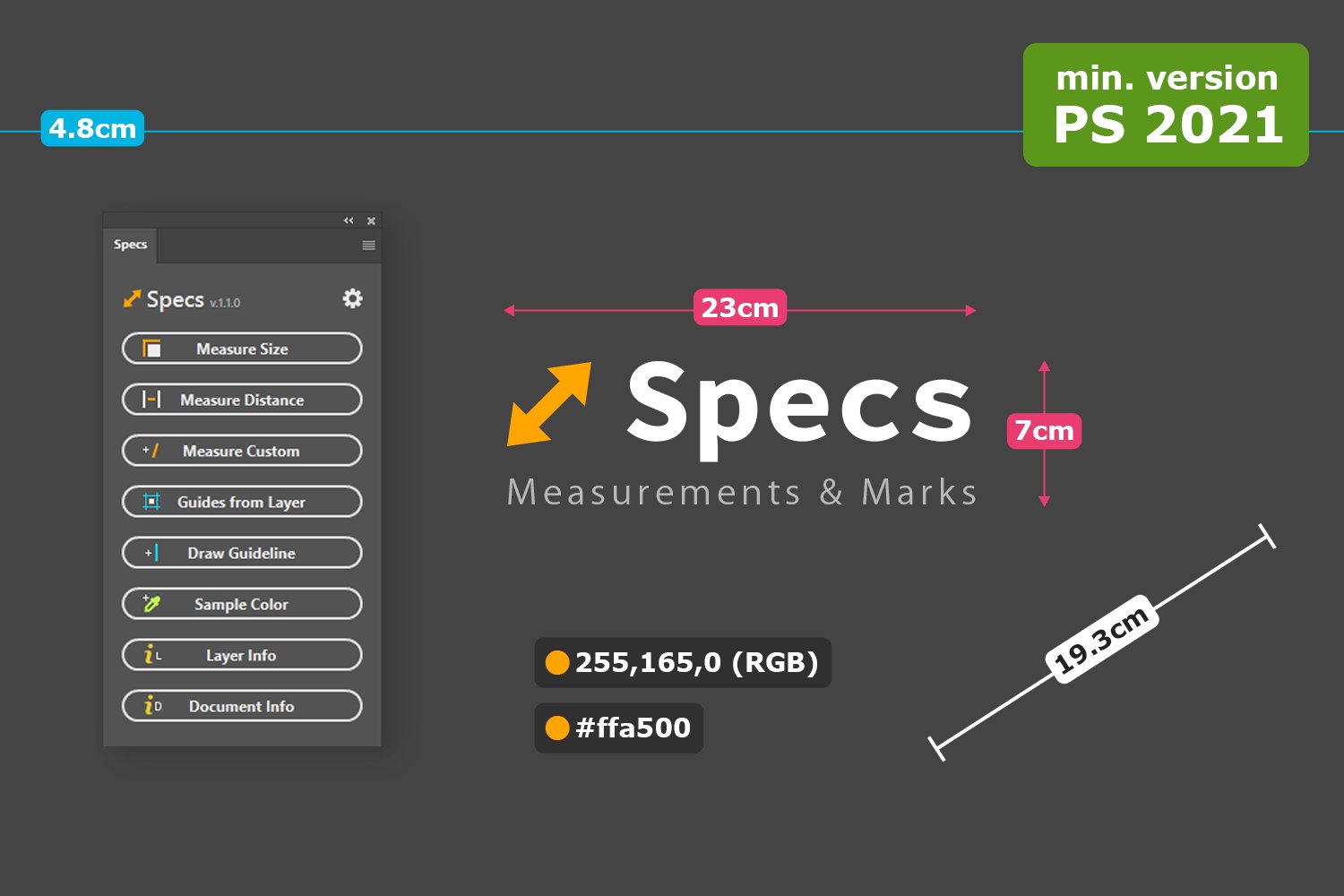 Specs - Custom Measures & Markscover image.