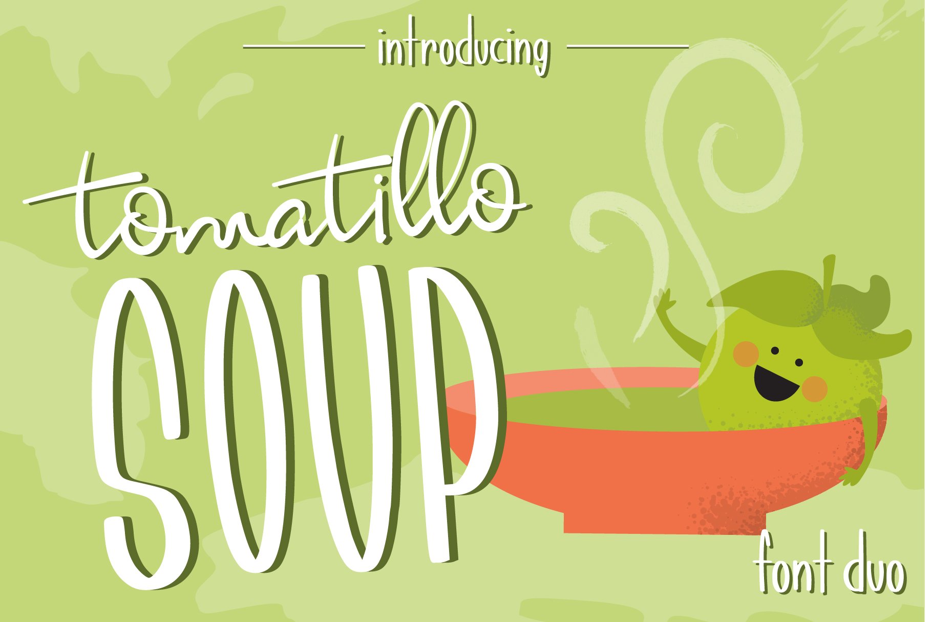 Tomatillo Soup Font Duo cover image.