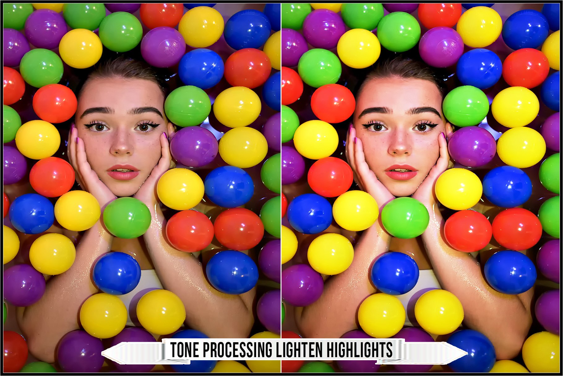 tone processing lighten highlights 163