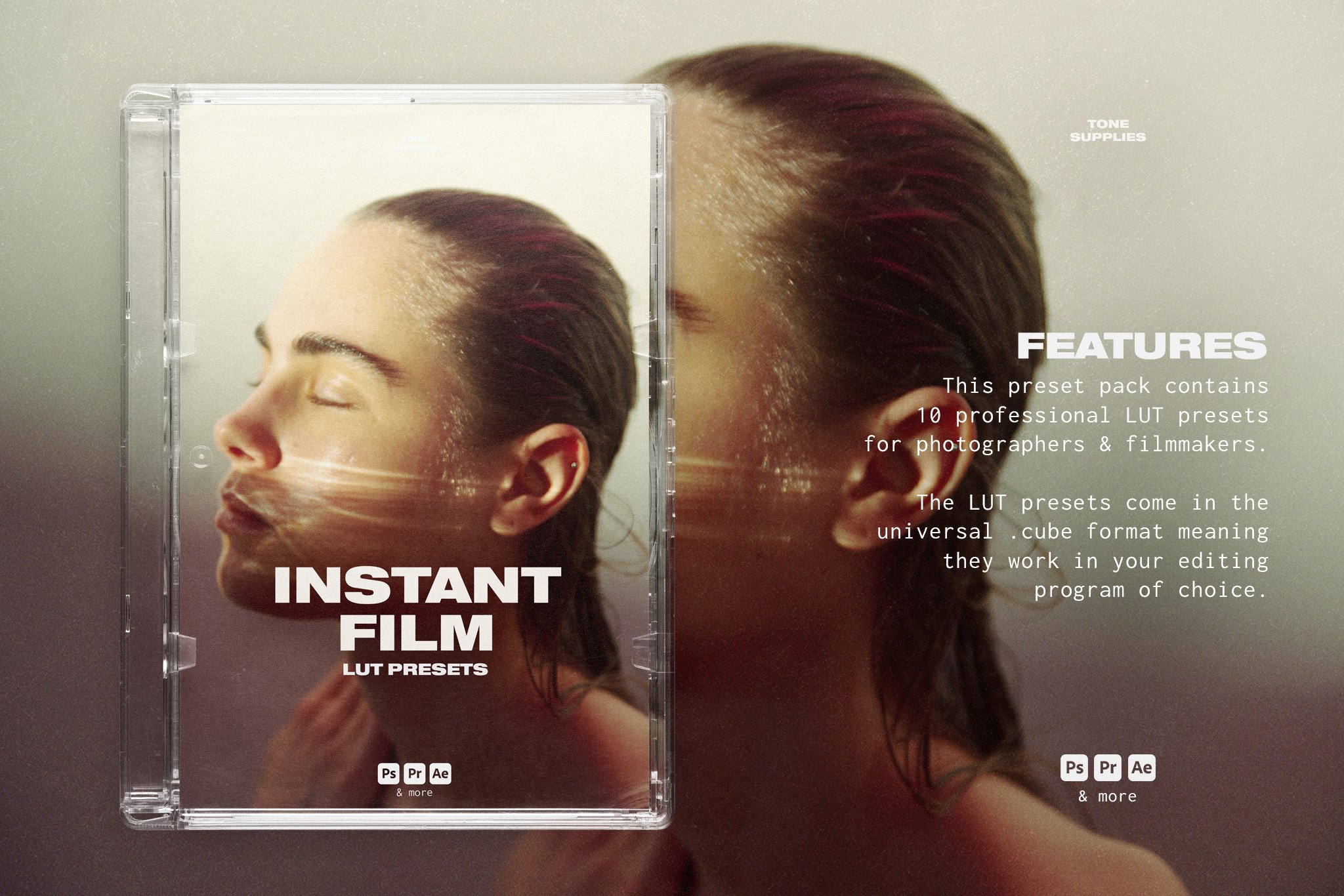 Instant Film LUT Presets Photoshoppreview image.