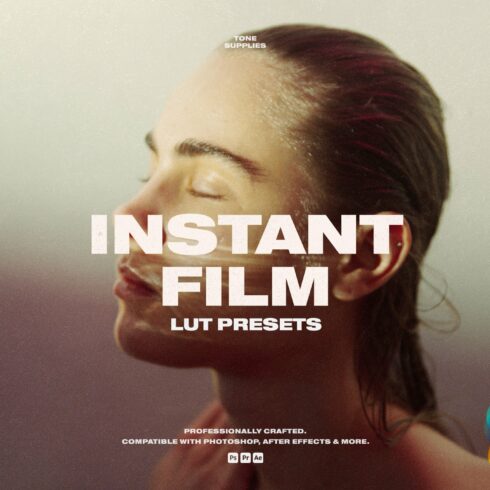 Instant Film LUT Presets Photoshopcover image.
