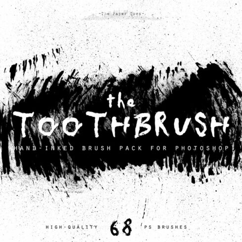 Hand-Inked ToothBrush PS Brushescover image.