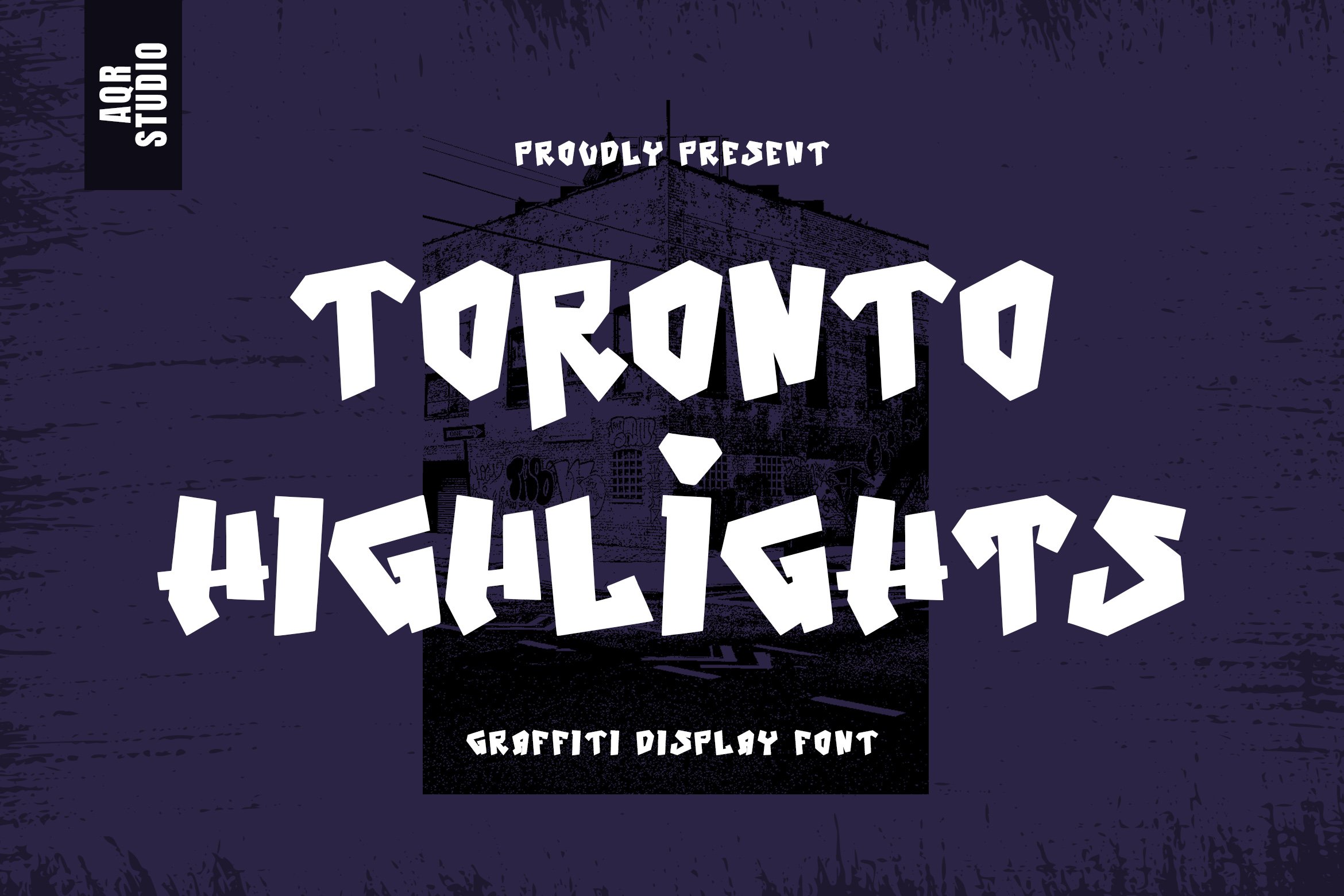 TorontoHighlights - Graffiti Font cover image.