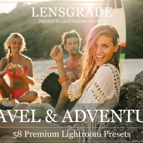 Travel & Adventure Lightroom Presetscover image.