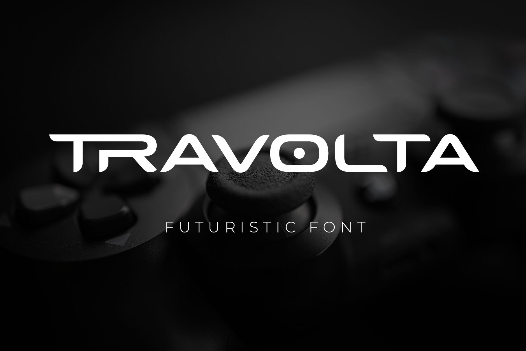 Travolta - Futuristic Font cover image.