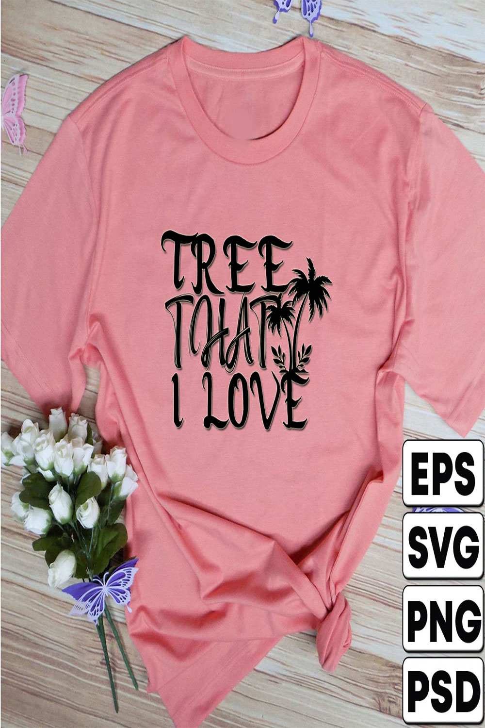 Tree-That-I-Love pinterest preview image.