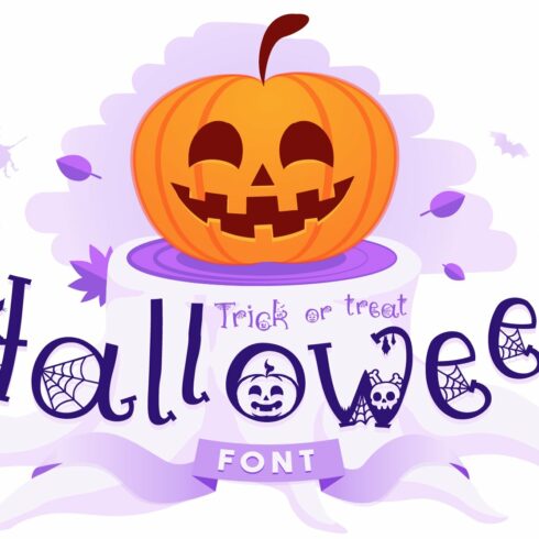 Halloween Font - Trick or Treat cover image.