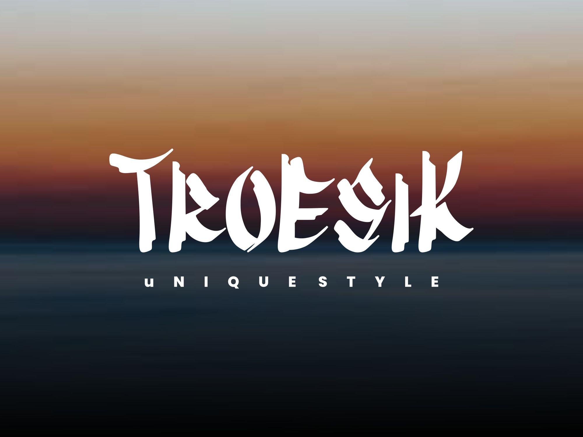 Troesik - Decorative Font cover image.