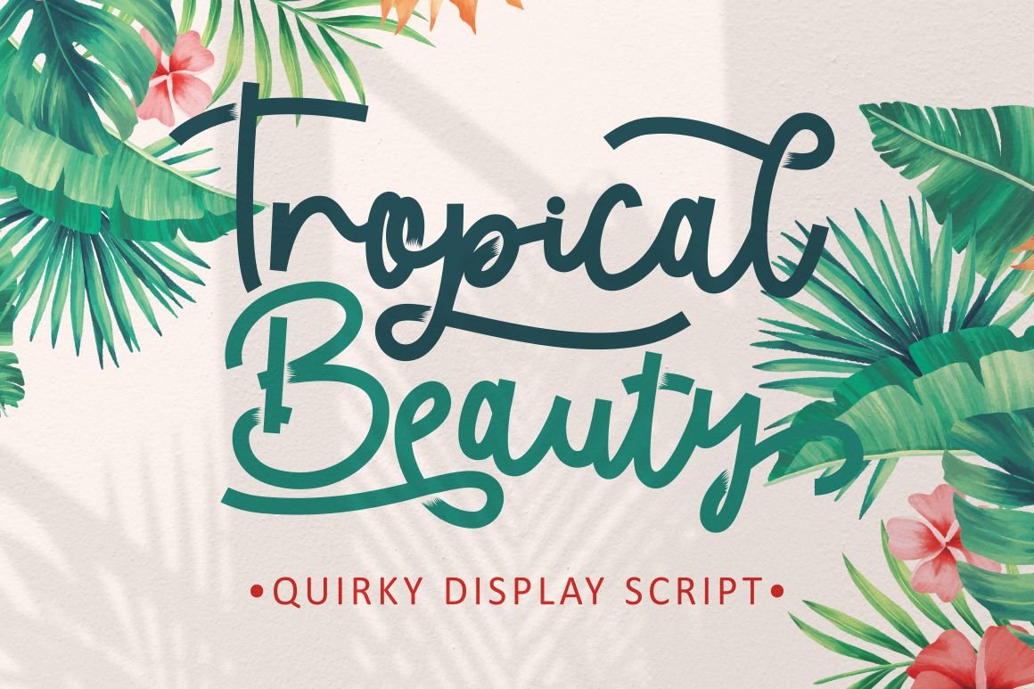 Tropical Beauty - Quirky Display cover image.