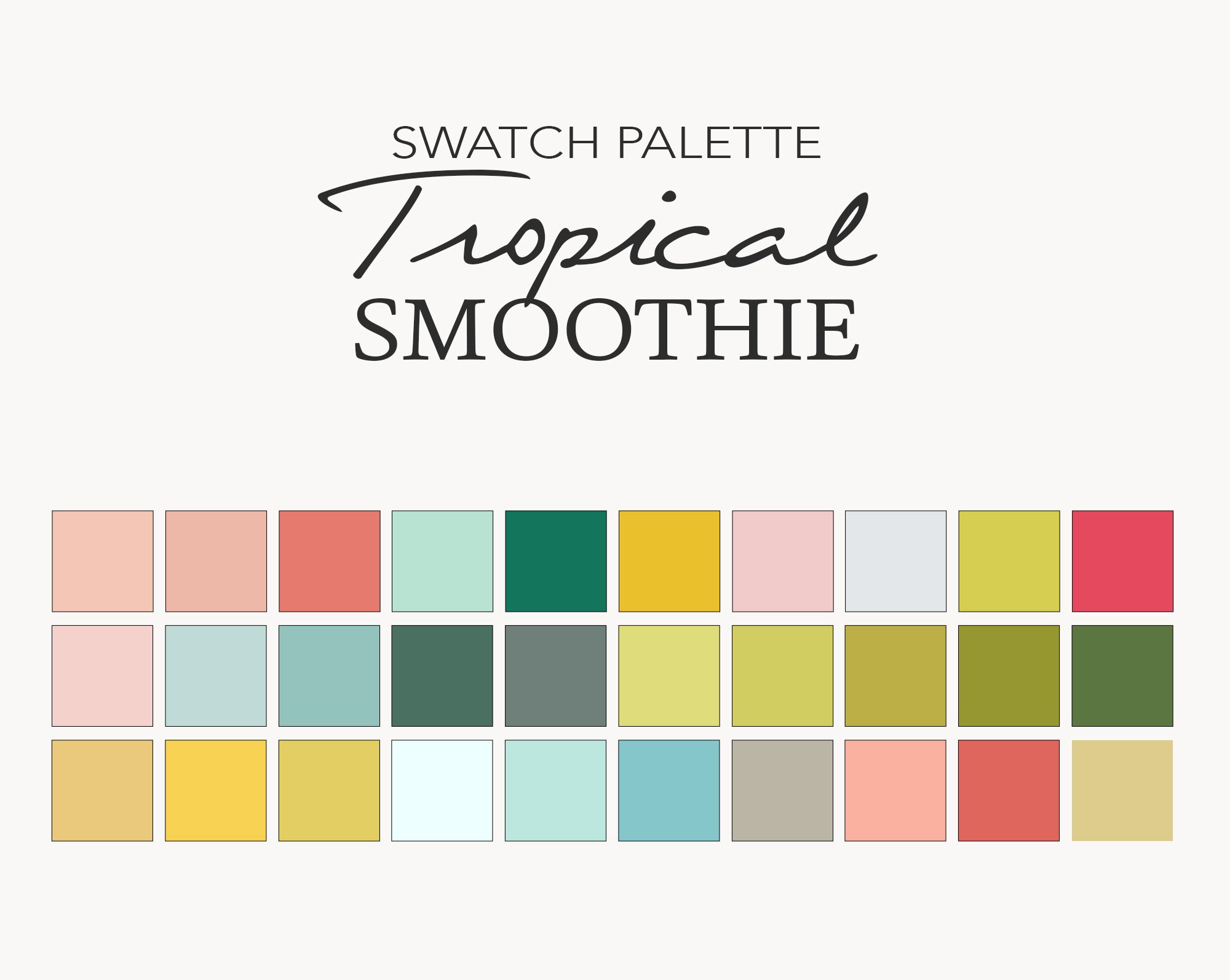Procreate Color Palette PSD Swatchescover image.