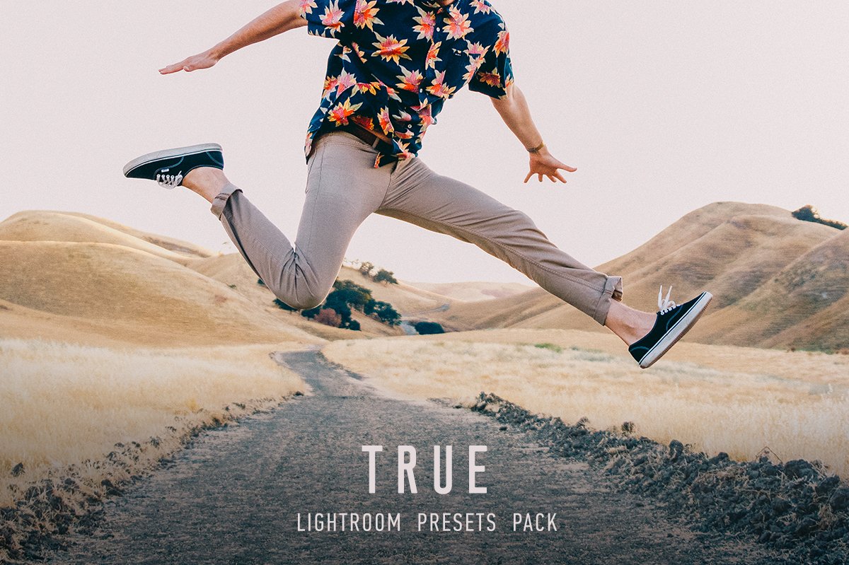 True Lightroom 33 presets packcover image.